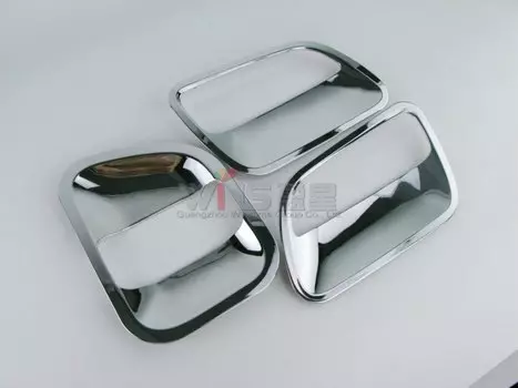 Аксессуары для Противотуманные фары для TOYOTA Hiace Commuter H200 2005-2014, хромированная чаша с ручкой двери, украшение из АБС-пластика, тюнинг автомобиля