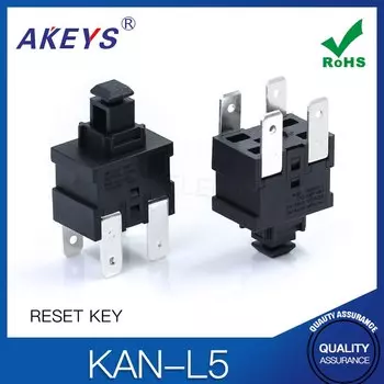 Аксессуары для пылесосов CD2001, кнопка переключения питания, вертикальная вилка на 4 контакта