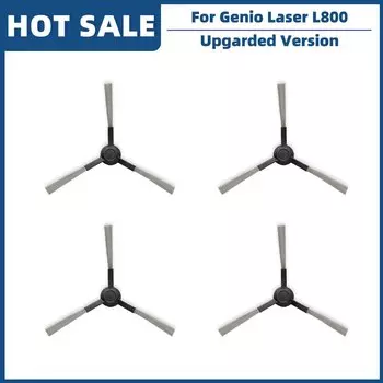 Сменные детали для робота-пылесоса Genio Laser L800, насадка на швабру с роликом и основной боковой щеткой, тряпка, аксессуары