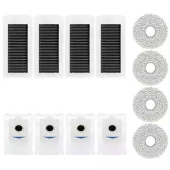 Аксессуары для робота-уборки Ecovacs X5 PRO, насадка на швабру, пылесборник, расходные материалы для швабры, боковой роликовый щеточный фильтрующий элемент