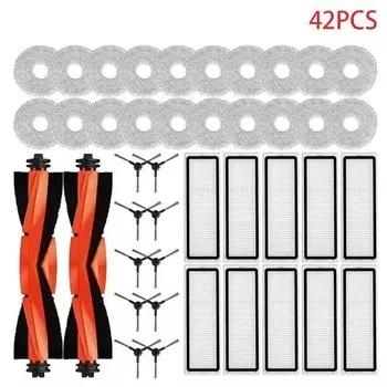 Аксессуары для роботов-пылесосов Xiaomi LIXIU: фильтр, щетка, швабра