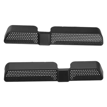 Аксессуары для Skoda Kodiaq 2016-2018, автомобильные аксессуары, защита выхлопных газов, напольное пылезащитное крепление для заднего сиденья автомобиля, 2 шт.