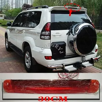 Аксессуары для стайлинга автомобилей, светодиодный задний спойлер на крышу, стоп-сигнал, 1 шт., автомобильные аксессуары для Toyota Land Cruiser Prado FJ120 2003-2009
