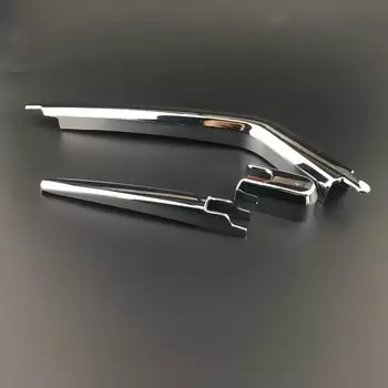 Аксессуары для стайлинга автомобиля для Toyota Rise Raize 2022 2020 ABS Chrome/Carbon отделка заднего стеклоочистителя, наклейка, защитная крышка стеклоочистителя