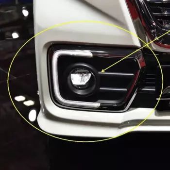 Аксессуары для Suzuki Spacia 2021 2022, автомобильная передняя противотуманная фоторамка, противотуманная фара, кольцевая крышка, протектор, хромированный Стайлинг ABS