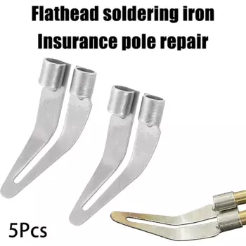 Аксессуары для сварочного пистолета с плоской головкой, устройство для разглаживания, электрический паяльник, аксессуары для ремонта автомобильного бампера, инструменты