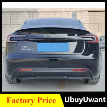 Аксессуары для Tesla модели Y спойлер Неокрашенный/цвет углерода/глянцевый Глянцевый для Tesla модели Y 2020-Up Спойлеры для крыльев БАГАЖНИКА АВТОМОБИЛЯ