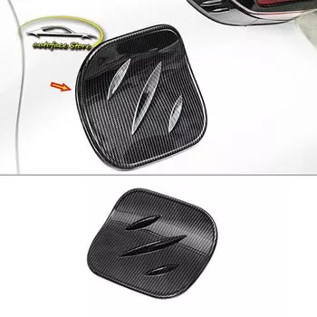 Аксессуары для Toyota C-HR CHR 2016 2017 2018, АБС углеродное волокно, крышка для бензобака, наклейка для рамы, Стайлинг автомобиля, 1 шт.