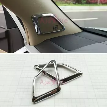 Аксессуары для Toyota Land Cruiser 150 Prado LC150 FJ150 2010-2018 интерьер колонки динамик аудио крышка хромированный стайлинга автомобилей