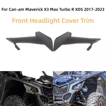 Аксессуары для UTV, 2 шт., левая и правая передняя фара, отделка для Can-am Maverick X3 Max Turbo R XDS 2017-23 #705010628 705010629
