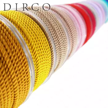 Аксессуары для ювелирных изделий, плетеные ремешки для изготовления браслетов, длина 3,0 мм