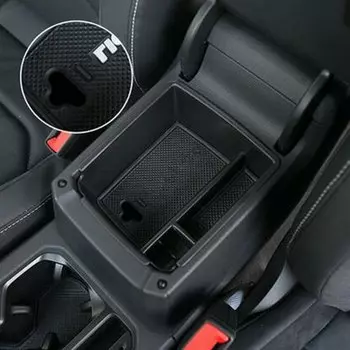 Аксессуары для VW Tiguan Mk2 MK 2 2016 2017 2018, подлокотник, центральный ящик для хранения, контейнер, перчатка, органайзер, детали