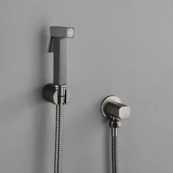 Аксессуары для ванной комнаты, серый распылитель для биде и туалета, гигиенический смеситель для душа, биде, ручной душ для ванной комнаты, настенный смеситель