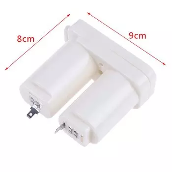 Аксессуары для водонагревателя, Универсальный бокс для водонагревателей, сжиженных газов, двойной пластиковый контейнер для батарей