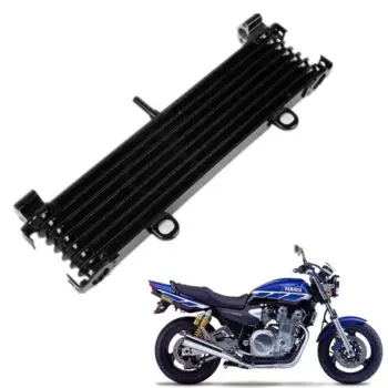 Аксессуары и аксессуары для мотоциклов Yamaha XJR1300 1999-2013, алюминиевый Сменный масляный радиатор