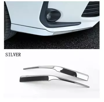 Аксессуары из нержавеющей стали для Toyota Corolla E210 2019-2022, защитная крышка для углов бампера, Накладка на порог бампера