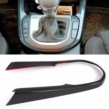 Аксессуары из углеродного волокна для Kia Cerato Forte K3 2019-2021 Кнопка подъема окна Ручка Чаша Шестерни Панель чашки для воды Рамка Крышка Накладка