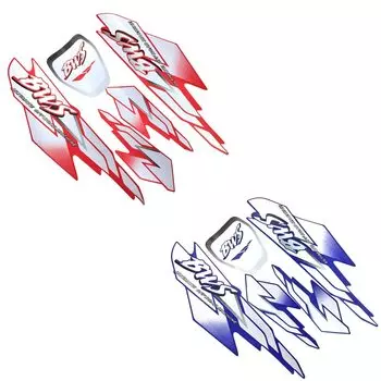 Аксессуары обтекатель для скутера на весь корпус декоративный логотип эмблема отражающий значок наклейки на мотоцикл наклейки для Yamaha BWS 100