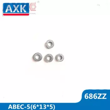 AXK 686ZZ ABEC-5 (100 шт.) 6x13x5 мм Миниатюрные шарикоподшипники 618/6ZZ EMQ Z3V3