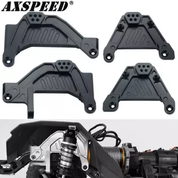 AXSPEED CNC алюминиевые передние и задние амортизационные башни кронштейн для 1/6 RC Гусеничный автомобиль Axial SCX6 AXI05000 обновленные детали