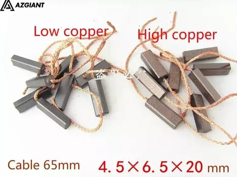 AZGIANT 10 шт. для VW Sagitar Polo Magotan для Buick GL8 Regal для регулятора генератора Valeo, угольная щетка