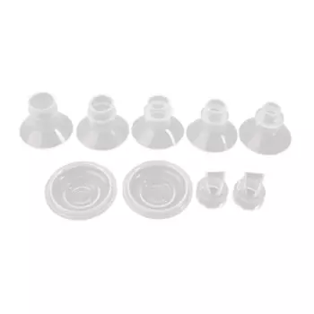 B2EB Фланцевые вставки 13/15/17/19/21 мм для защитного экрана/фланцев 24 мм Переносной молокоотсос с силиконовой диафрагмой и