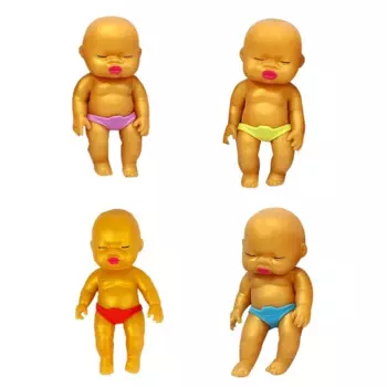 B2EB сжимаемая золотая кукла медленно поднимающаяся игрушка-антистресс розыгрыш реквизит непоседы