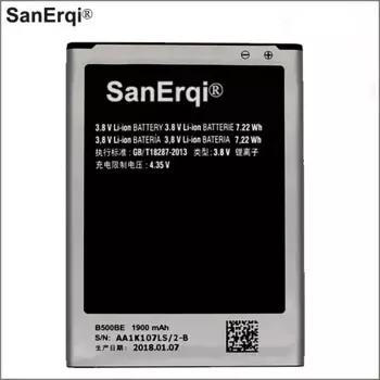 B500AE B500BE Аккумулятор для Samsung GALAXY S4Mini GT-i9190 GT-i9195 GT-i9192 1900mAh