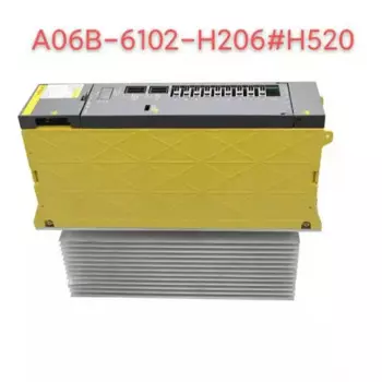 Б/у драйвер A06B-6102-H206 # Сервоусилитель Fanuc H520 для системного оборудования с ЧПУ