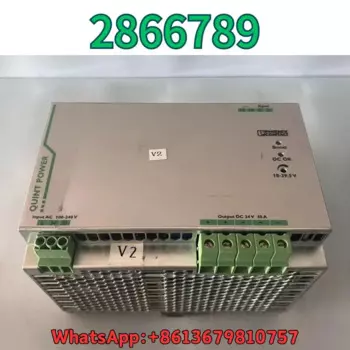 Б/у источник питания 2866789, QUINT-PS/1AC/24DC/40 test OK, быстрая доставка