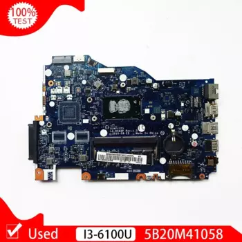 Б/у материнская плата 5B20M41058 для ноутбука Lenovo Ideapad 110-15ISK BIWP4/P5 LA-D562P SR2EU I3-6100U DDR4 4 Гб