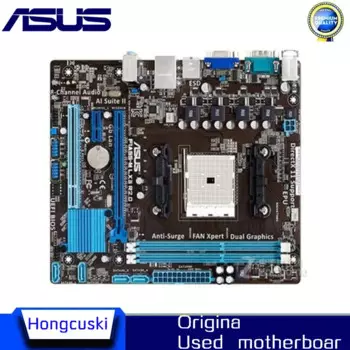 Б/у материнская плата A55 FM1 для ASUS F1A55-M LX3 R2.0, материнская плата DDR3 32G SATA II USB2.0 PCI-E 2,0 Micro ATX