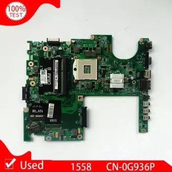 Б/у материнская плата для ноутбука Dell Studio 1558 CN-0G936P 0G936P DAFM9BMB6D0 материнская плата HM57 DDR3