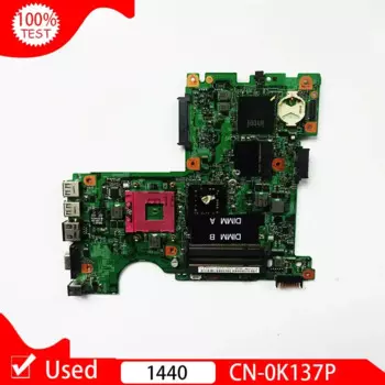 Б/у материнская плата для ноутбука DELL Inspiron 1440 I1440 материнская плата CN-0K137P 0K137P 08265-1 488.4bk09. 011 GM45 материнская плата