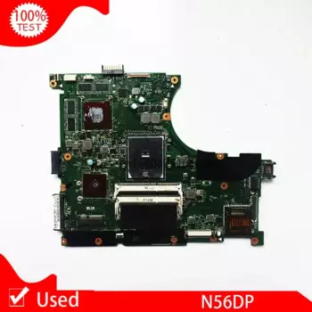 Б/у материнская плата N56DY для ноутбука ASUS N56D N56DP R501DY A 60-NQOMB1002-C03 материнская плата