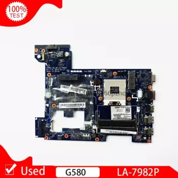 Б/у материнская плата PIWG2 QIWG5_G6_G9 LA-7982P для ноутбука Lenovo G580 P580