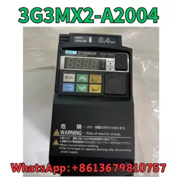 Б/у преобразователь частоты 3G3MX2-A2004 тест ОК Быстрая доставка