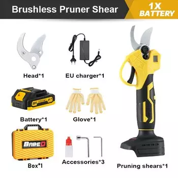 BABEQ 20В беспроводной электрический секатор