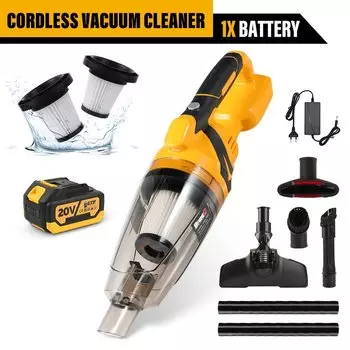 BABEQ Беспроводной ручной пылесос 10 кПа для аккумулятора Makita