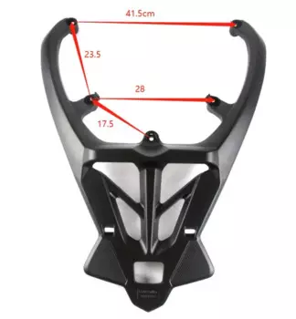 Багажная стойка для мотоцикла, скутера, заднего багажника, держатель багажника, полка, ящик для инструментов, кронштейн для поддержки для Yamaha T-max Tmax 530