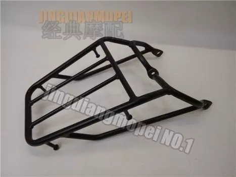 Багажник для багажника, для SUZUKI TU250 ГБ, TU250G, TU250GB, с функцией поиска травы, цвет черный, серебристый, хром