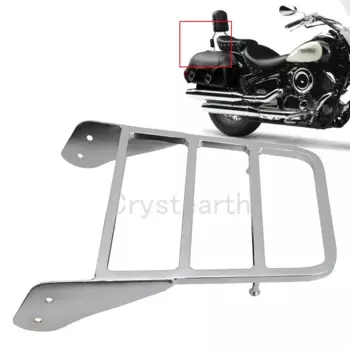 Багажник для мотоцикла Sissy Bar для Yamaha V-Star 1100 Classic/Dragstar XVS 1100 2000-2011 01 02 03 04 05 06 07 08 09 10