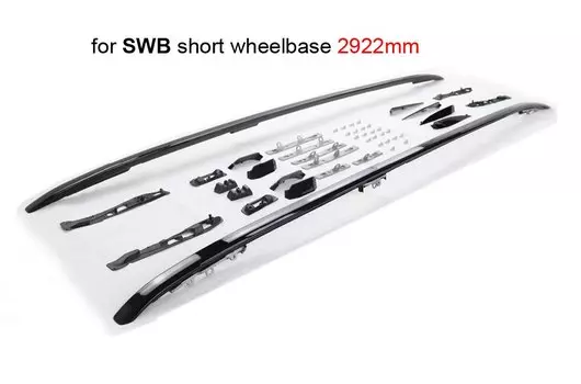 Багажник на крышу, багажник на крышу для Land Rover Range Rover Vogue 2013-2022, черный/серебристый, оригинальная модель