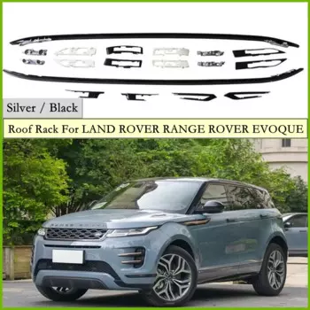 Багажник на крышу для LAND ROVER RANGE ROVER EVOQUE 2019 2020 2021 2022 23, рейки из алюминиевого сплава, рейки для багажника, верхние рейки