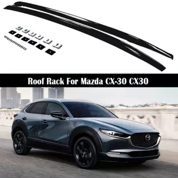 Багажник на крышу в стиле OEM для Mazda CX-30 CX30 2020-2024, рейки, багажники, верхние поперечные рейки, рейки, рейки из алюминиевого сплава