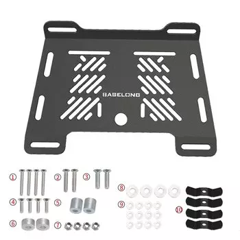 Багажные направляющие Pillion для BMW R 1250 GS, крышка зоны заднего сиденья, багажник R1250GS ADV Adventure 2023 2022 2021 2020 2019 2018