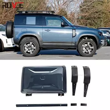 Багажный ящик ROVCE на крышу для Land Rover Defender 90/110 2020 2021 2022 2023, автомобильные аксессуары