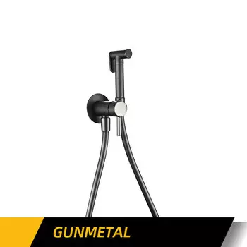 Bagnolux хромированный настенный биде комплект с шлангом