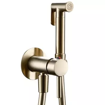 Bagnolux золотой настенный распылитель для биде