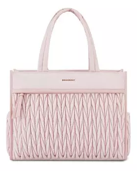 BAGSMART черная сумка-тоут из полиэстера